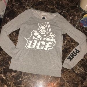 Size small VS/Pink UCF Knight long sleeve shirt